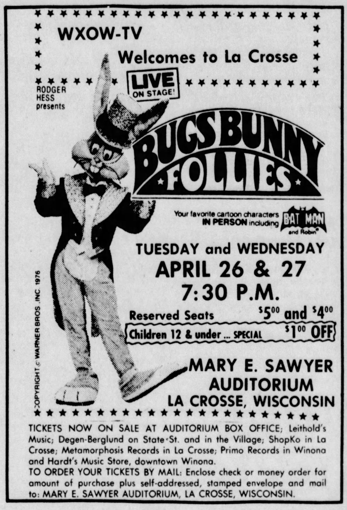 1977: Bugs Bunny Follies